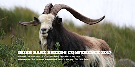 15th & 16th June - Irish Rare Breeds Conference 2017 primary image