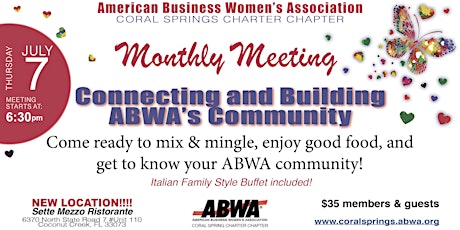 Connecting and Building ABWA's Community Relationship tickets
