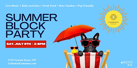 Cathedral Commons Summer Block Party tickets