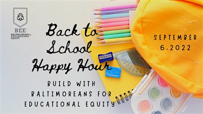 Happy Hour: Back to School with BEE primary image