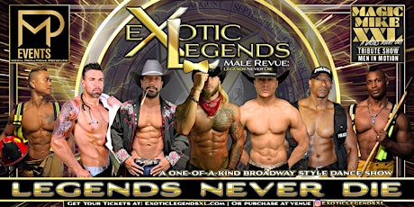 Jacksonville, FL - Exotic Legends XL Male Revue @Eclipse Nightclub