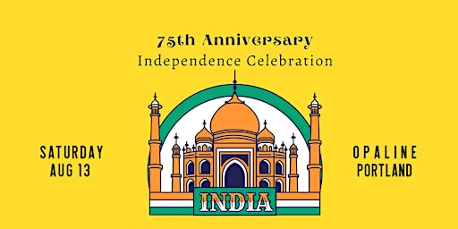 Imagen principal de PORTLAND: 75th India Independence Celebration Bollywood Party • DJ Prashant