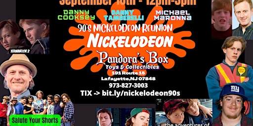 90's Nickelodeon Reunion at Pandora's Box Toys & Collectibles