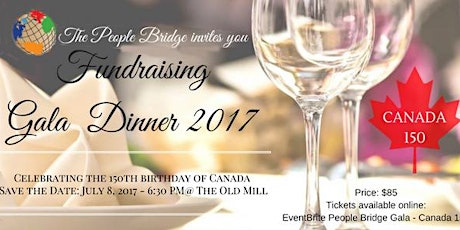 People Bridge 2017 Fundraising Gala - Canada 150 primary image