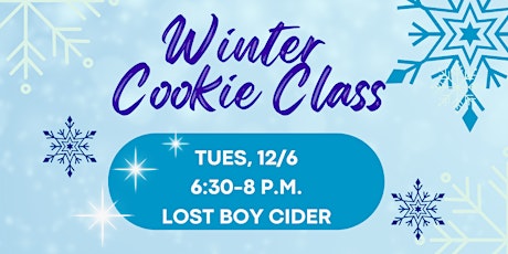 Winter Cookie Decorating Class tickets