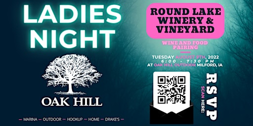 Oak Hill Ladies Night Wine and Food Pairing