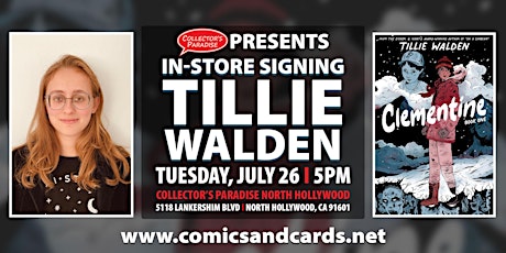 Tillie Walden Clementine Book One In-Store Signing tickets