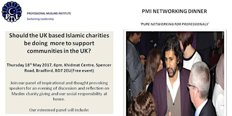 Charity Begins At Home - Reflection on the UK Islamic charity sector primary image