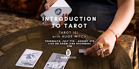 HUGE WITCH || Introduction to Tarot: Tarot 101 tickets