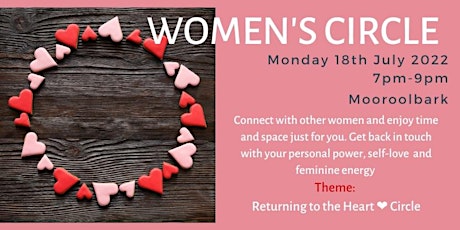 Women's Circle -  Returning to the Heart Circle tickets
