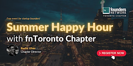 fnToronto Chapter Summer Happy Hour tickets