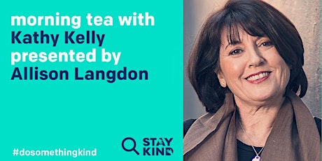 morning tea LIVE ONLINE with  Kathy Kelly tickets