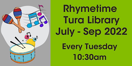 Rhymetime at Tura Marrang Library, July - Sep 2022