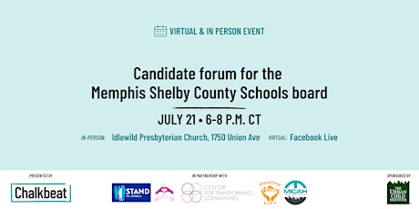 Forum: Who is running for the Memphis Shelby County Schools board? tickets