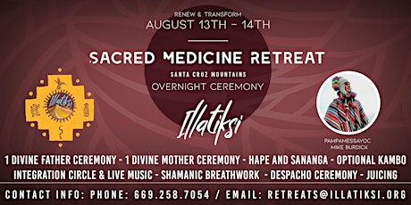 Overnight Sacred Medicine Celebration Retreat tickets
