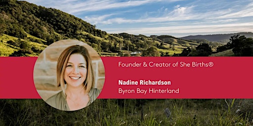 She Births® Weekend Face to Face Course for Couples, Nadine Richardson