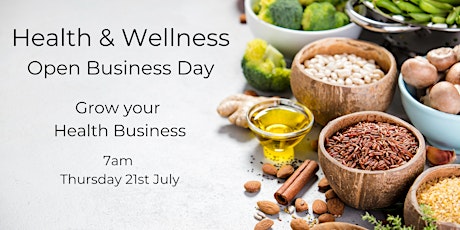 Health and Wellness Open Business Day tickets