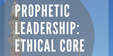 Prophetic Leadership: Ethical Core primary image