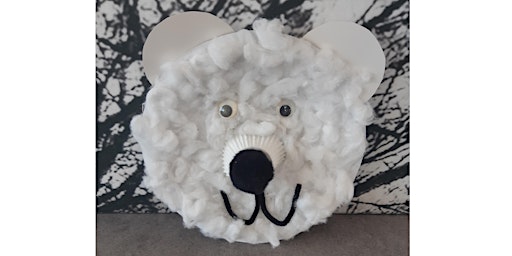 Rockdale Library - School Holiday Activity - Polar Bear Face (5-12)