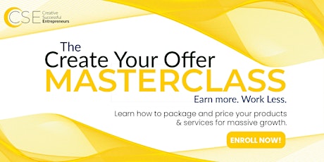 Create Your Offer Masterclass tickets