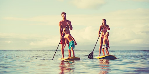 An ADF members and families event: Stand Up Paddle (SUP) boarding, Darwin