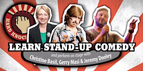 Learn stand-up comedy in Melbourne in July with Gerry Masi tickets