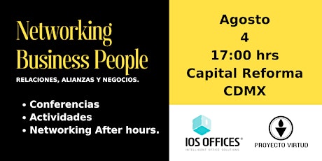 Networking Business People boletos