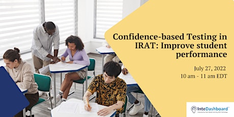 Confidence-based Testing in IRAT: Improve student performance tickets
