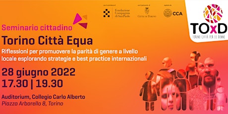 Torino Città Equa biglietti