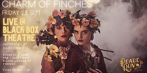 Charm of Finches Live at Black Box Theatre Friday 23 Sept