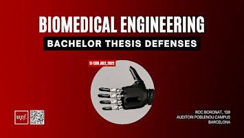 UPF Biomedical Engineering Bachelor Thesis Defense Congress