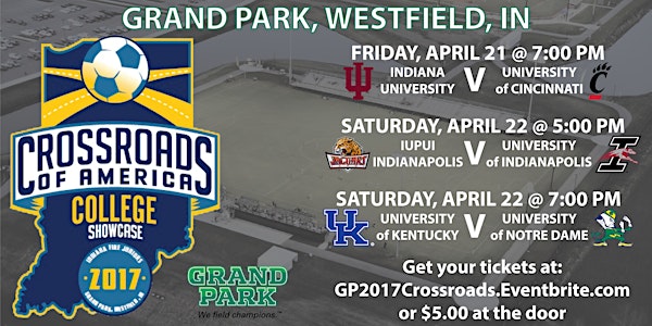 IFJ Crossroads 2017 College Soccer Showdown at Grand Park