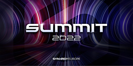 Synergy 2022 European  Summit  - 17th September  - tickets