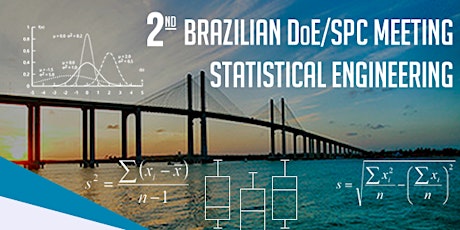 Imagem principal do evento 2nd Brazilian DoE/SPC Meeting Statistical Engineering