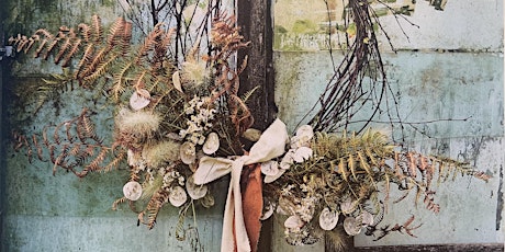 Meanwood Festival foraged & found dried flower wreath workshop tickets