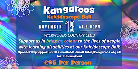 Kangaroos Kaleidoscope Ball tickets