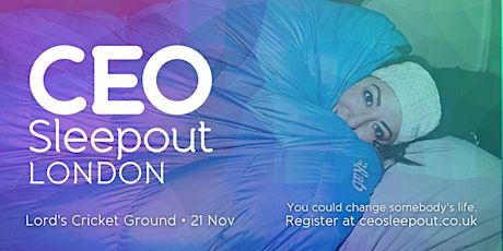 CEO Sleepout London tickets