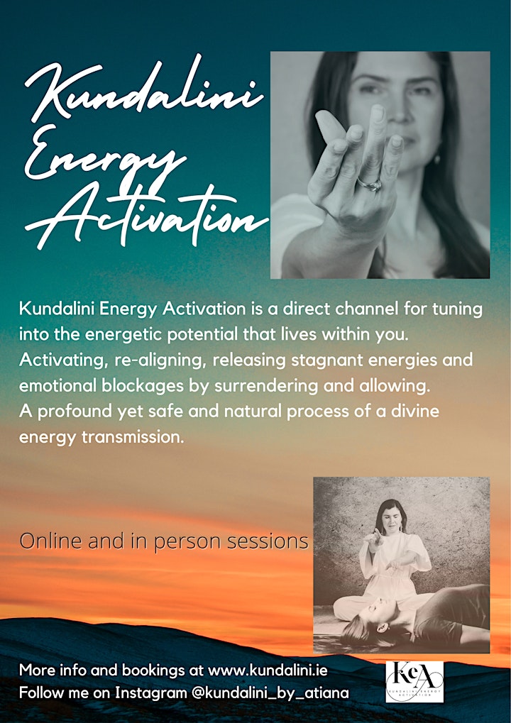 Kundalini Energy Activation by Atiana - Dublin 8 in person gathering image