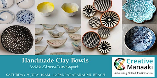 Handmade Clay Bowls Workshop