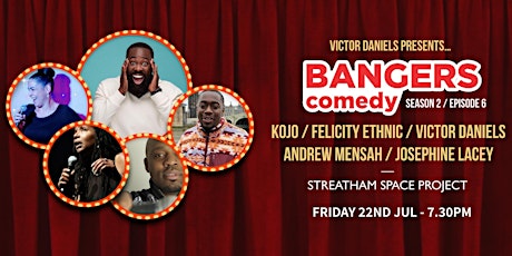 Bangers Comedy with Kojo - Live Streaming Tickets biglietti