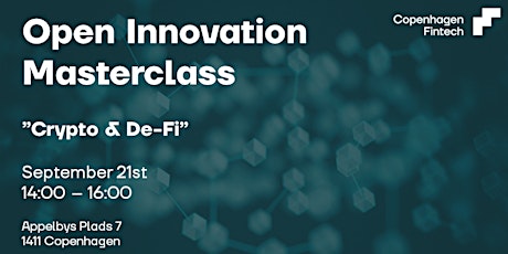 Open Innovation Masterclass - Crypto & De-Fi biljetter