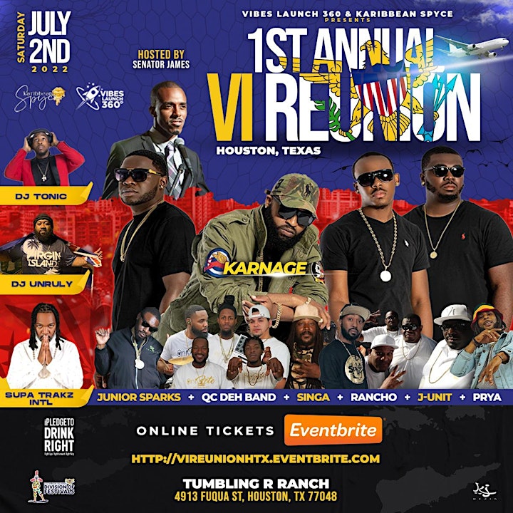 1st Annual VI Reunion” in Houston, Texas (Saturday July 2, 2022) image