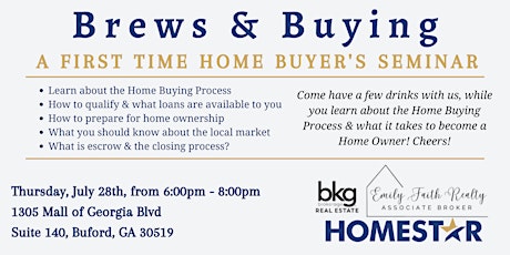 Brews & Buying - A First Time Home Buyer's Seminar tickets