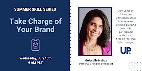 Imagen principal de Summer Skill Building Series: Take Charge of Your Brand