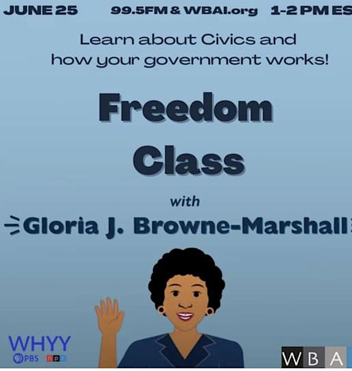"Freedom Class" learn more about Juneteenth and the U.S. Constitution image