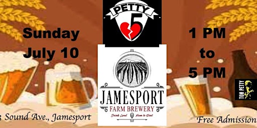 Petty Five Debuts at Jamesport Farm Brewery - Tom Petty Tribute