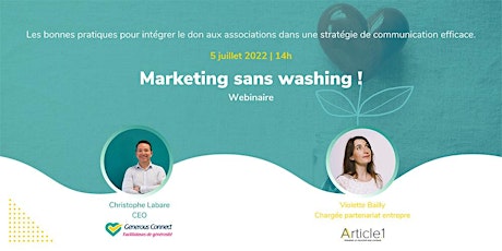 Marketing sans washing ! Vive la communication solidaire ! billets