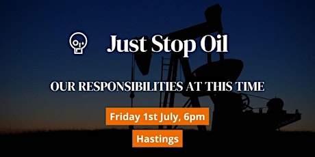 Our Responsibilities At This Time - Hastings tickets