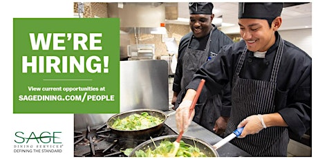 Job Fair: Food Service Workers Needed! tickets