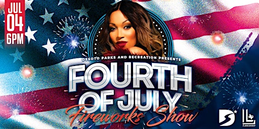 Fourth of July Fireworks Show and Concert - DeSoto - FREE Event